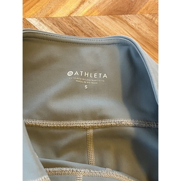 Athleta Womens small Lace‎ Luxe Mesh High Waist Yoga leggings Workout pants - Picture 3 of 7